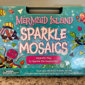 Mermaid Island Sparkle Mosaics Magnetic Play *NIB*